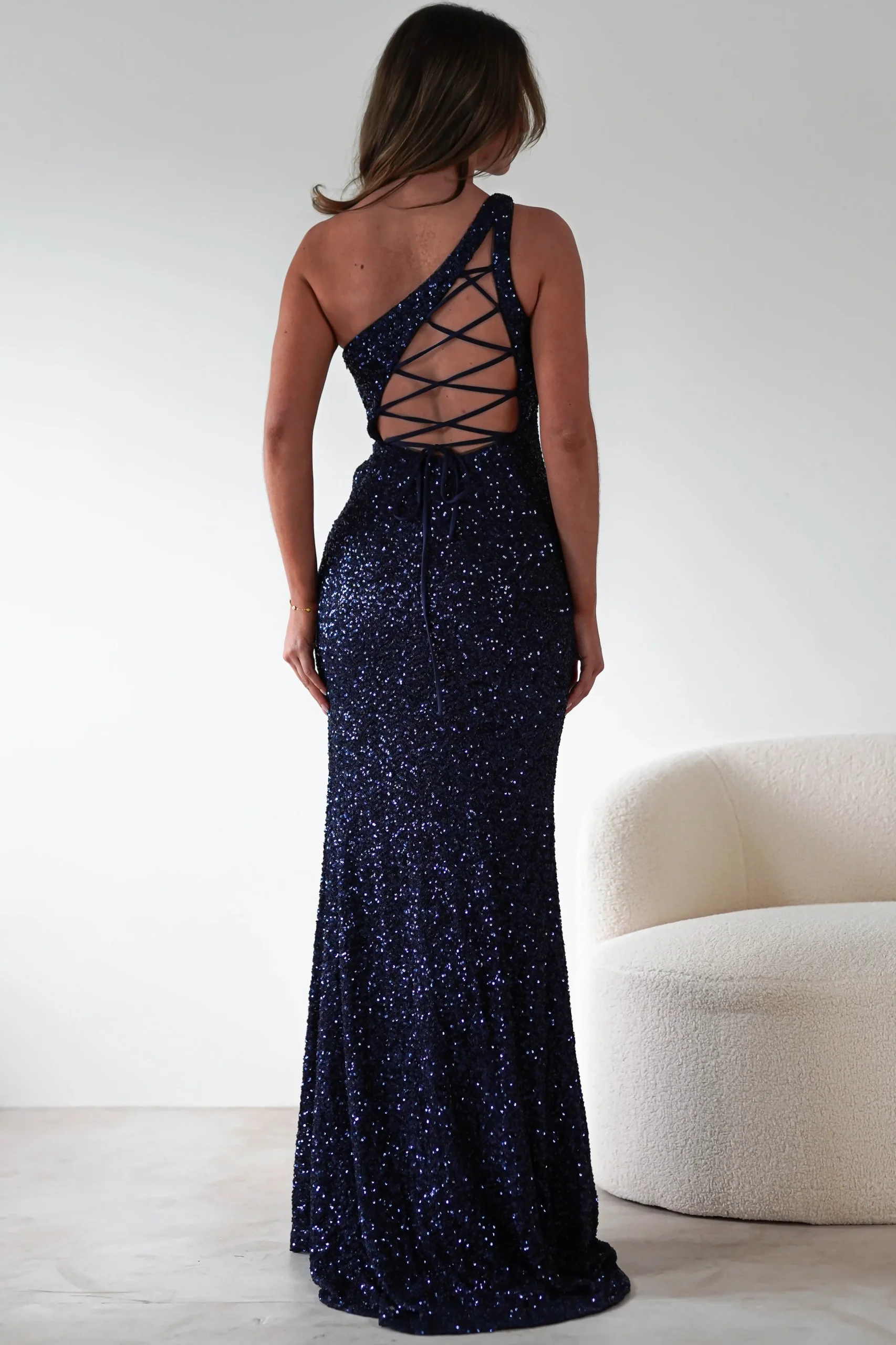 Discount Charley Sequin Bodycon Gown | Navy Kleider Für Besondere Anlässe|Sommerkleider