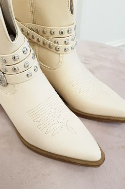 Clearance Elvie Ankle Boots | Cream Sommerkleider|Sommerkleider