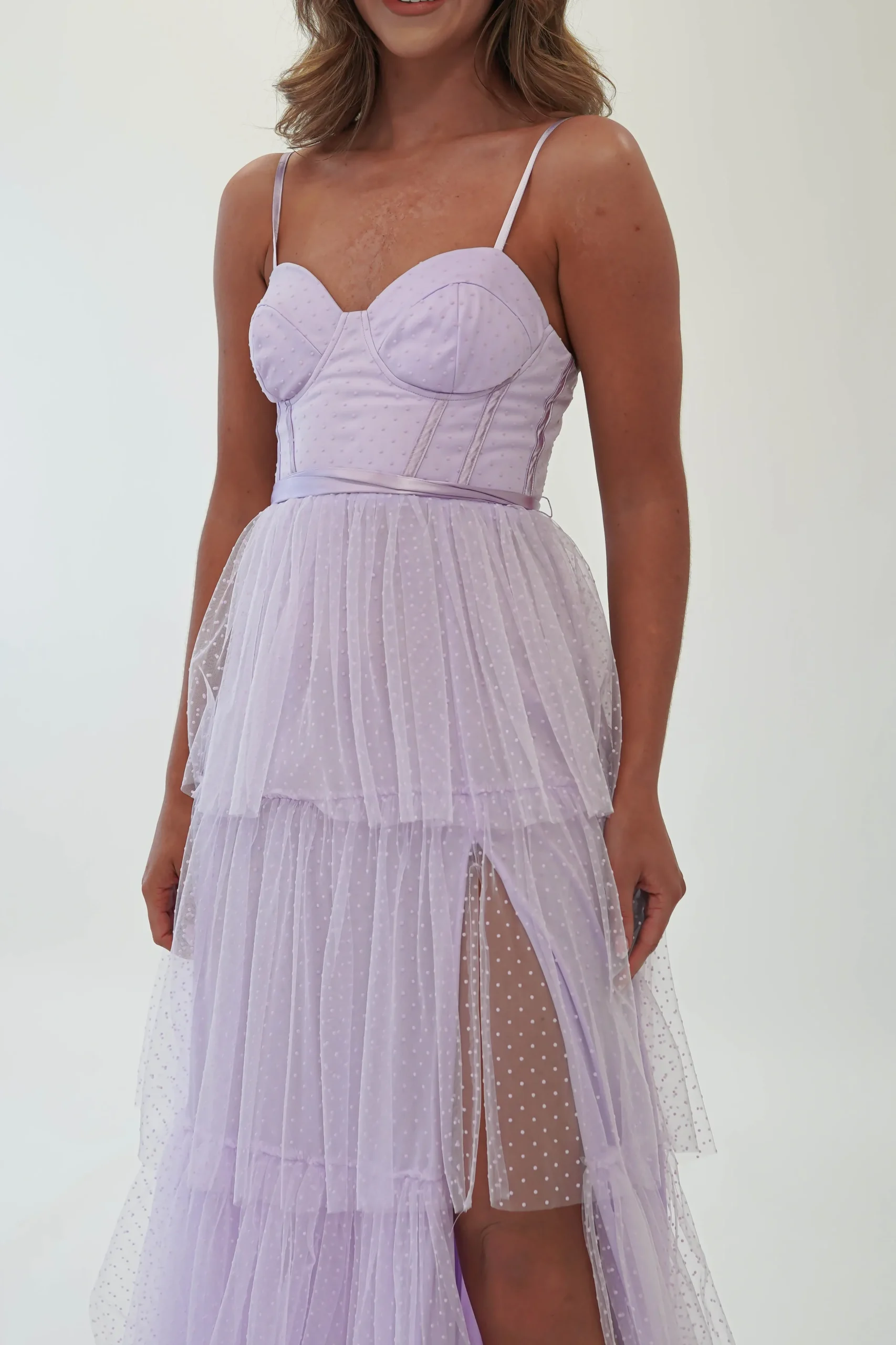 Online Geeniva Tulle Maxi Dress | Lavendar Lange Kleider|Maxikleider