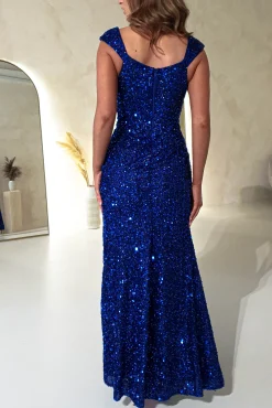 Discount Klarie Bodycon Sequin Gown | Royal Blue Sommerkleider|Sommerkleider