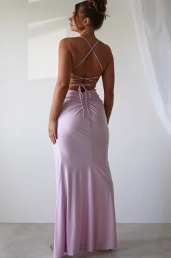 Hot Larna Sequin Bust Bodycon Gown | Light Pink Sommerkleider|Sommerkleider