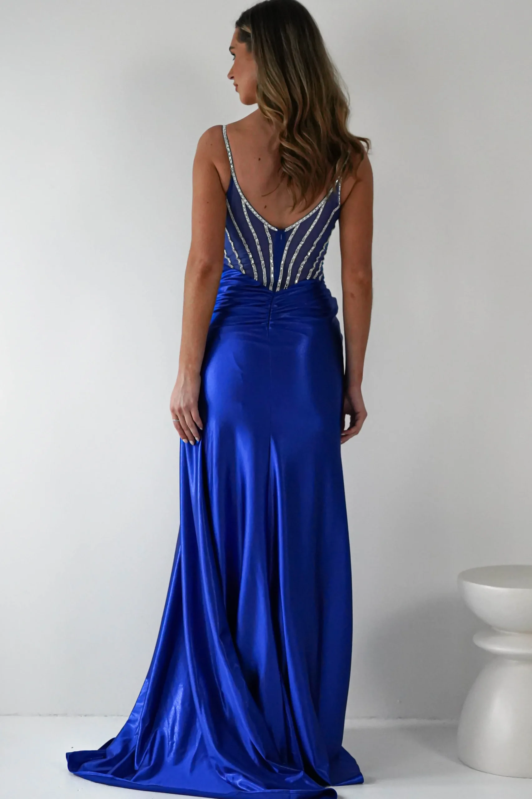 Online Leonardo Diamante Bodycon Gown | Royal Blue Sommerkleider|Sommerkleider