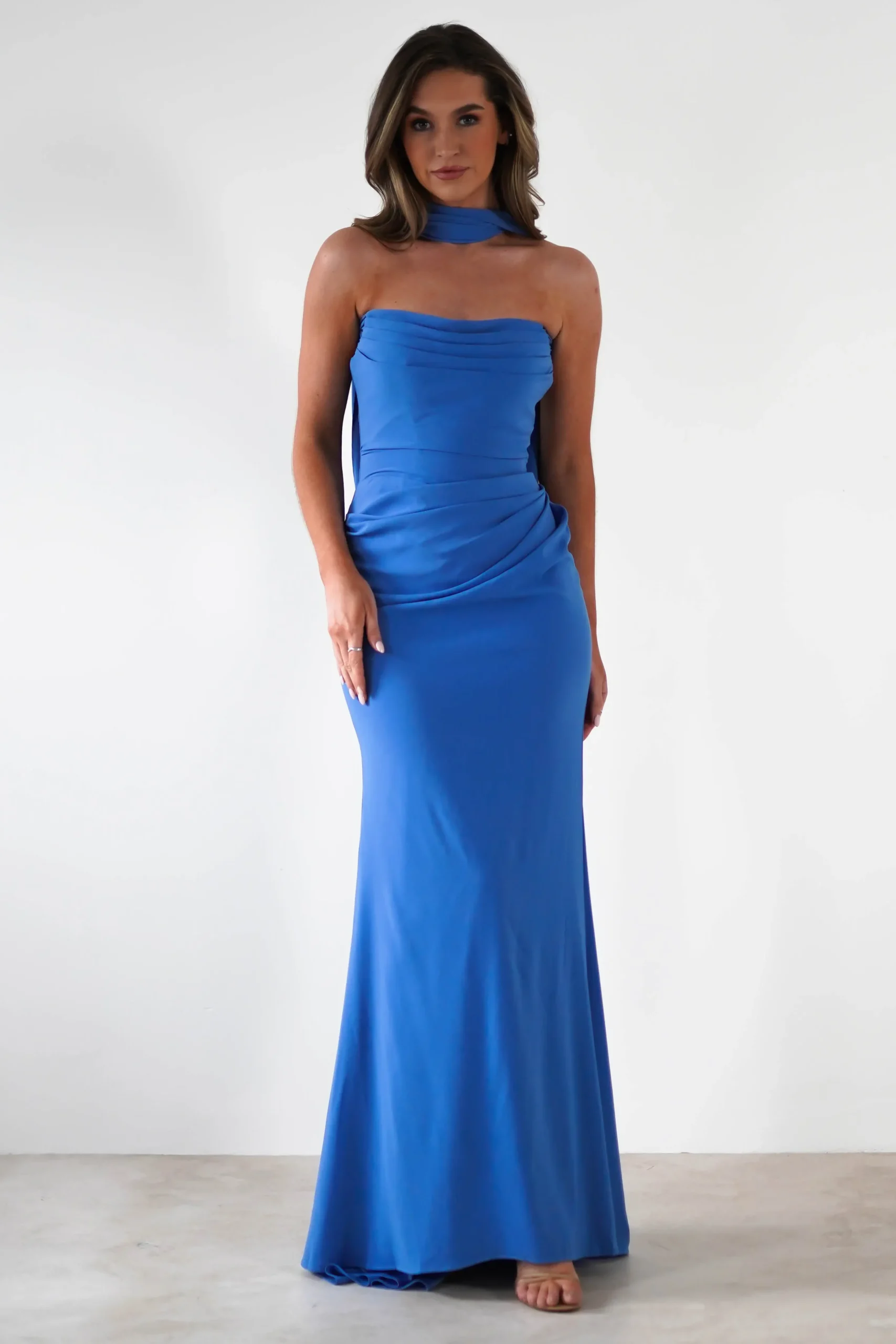Online Lisa Multiway Chiffon Gown | Blue Lange Kleider|Maxikleider