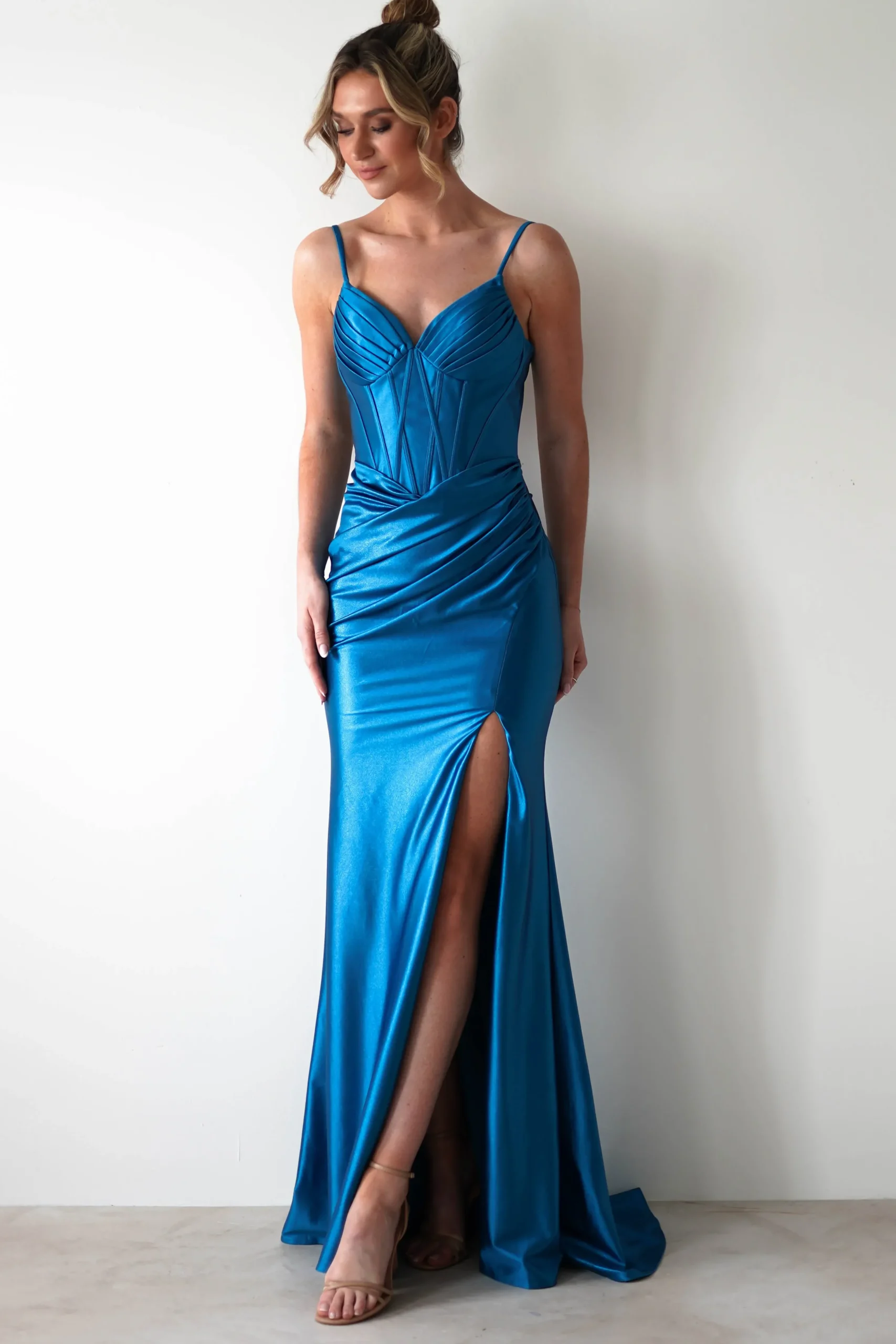 Discount Meaghan Bodycon Gown | Turquoise Sommerkleider|Sommerkleider