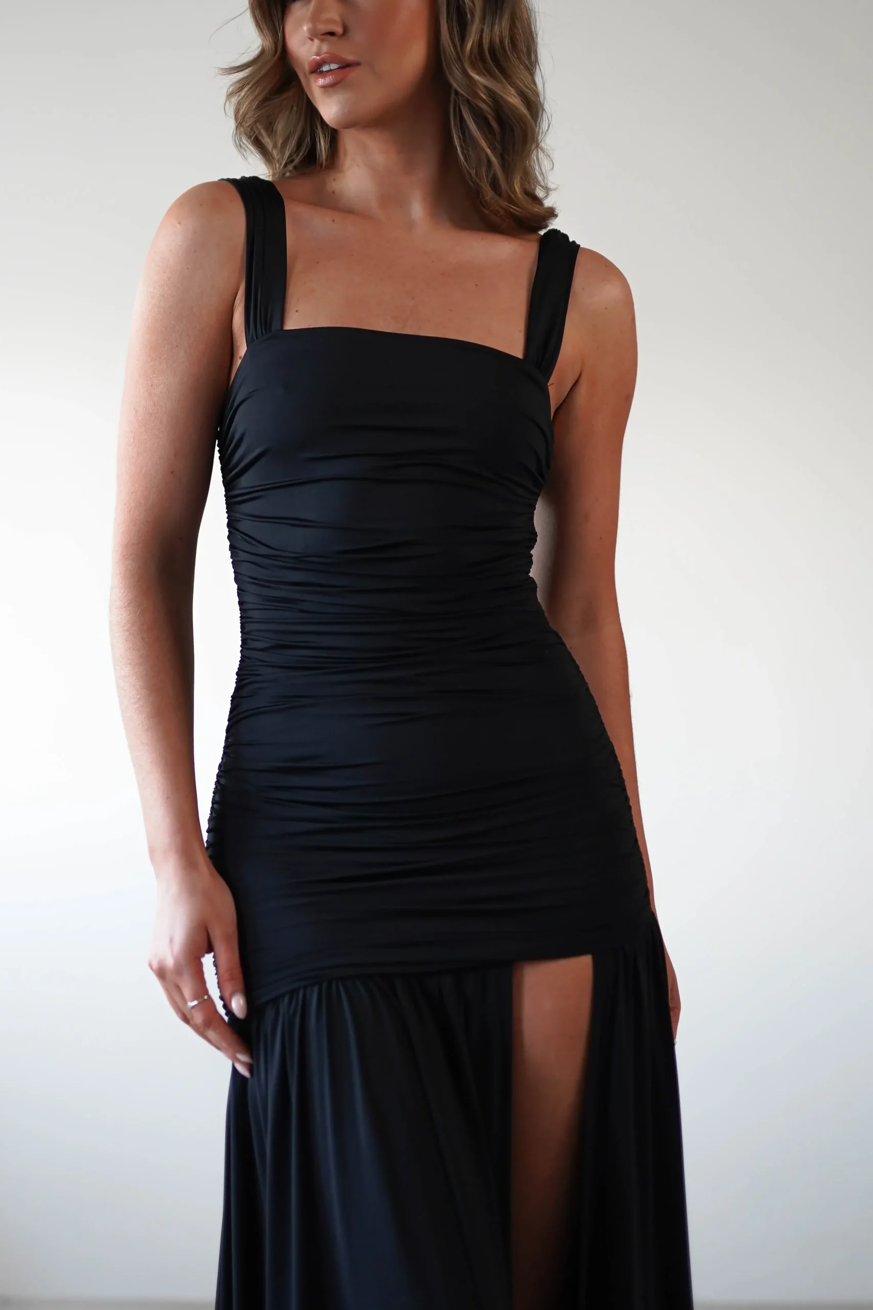 Online Milla Jersey Bodycon Maxi Dress | Black Lange Kleider|Maxikleider