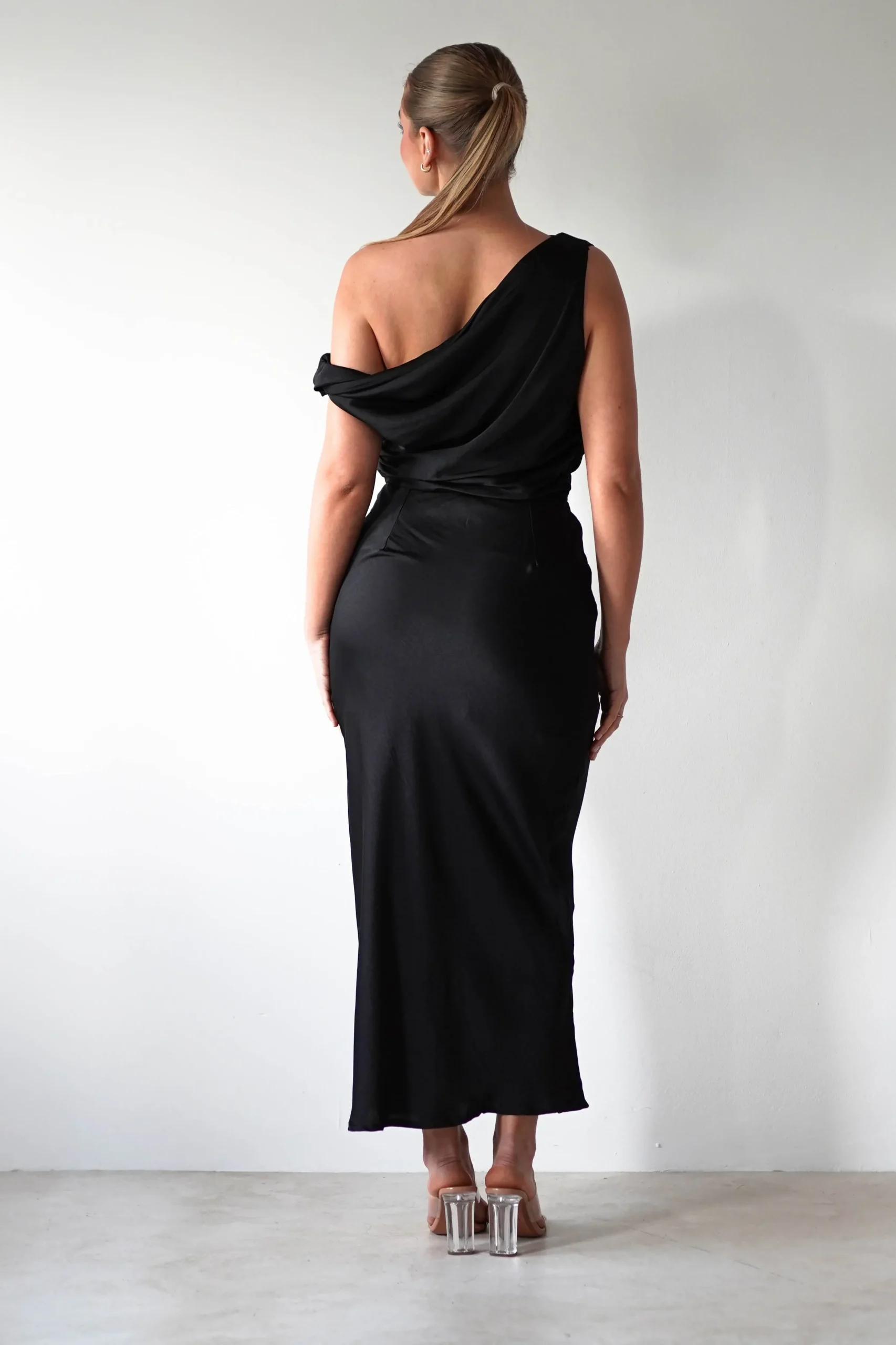 Discount Odelle Soft Off The Shoulder Maxi | Black Lange Kleider|Maxikleider