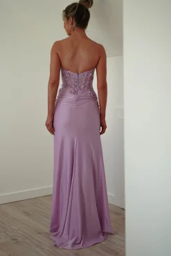 Clearance Perla Embellished Gown | Lilac Lange Kleider|Maxikleider
