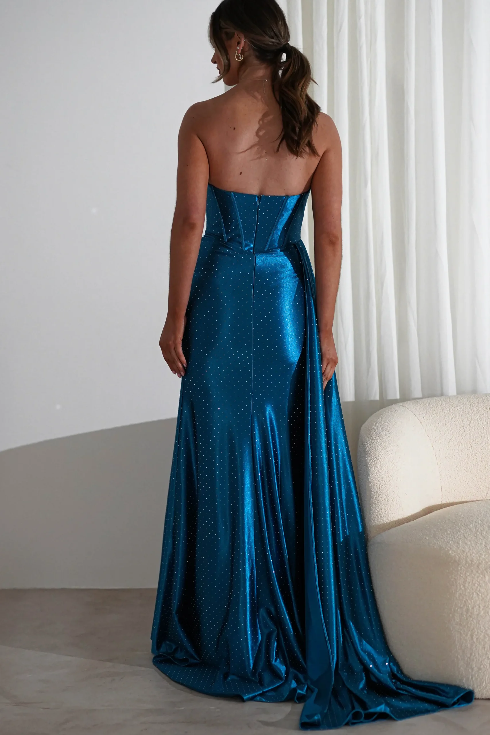 Outlet Pranvera Embellished Luxurious Gown | Peacock Ballkleider|Ballkleider