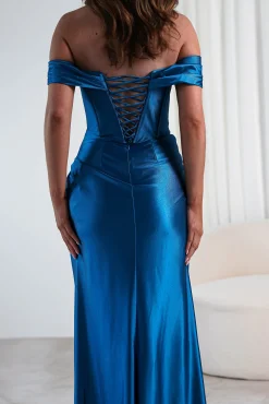 New Serena Off The Shoulder Gown | Peacock Sommerkleider|Sommerkleider