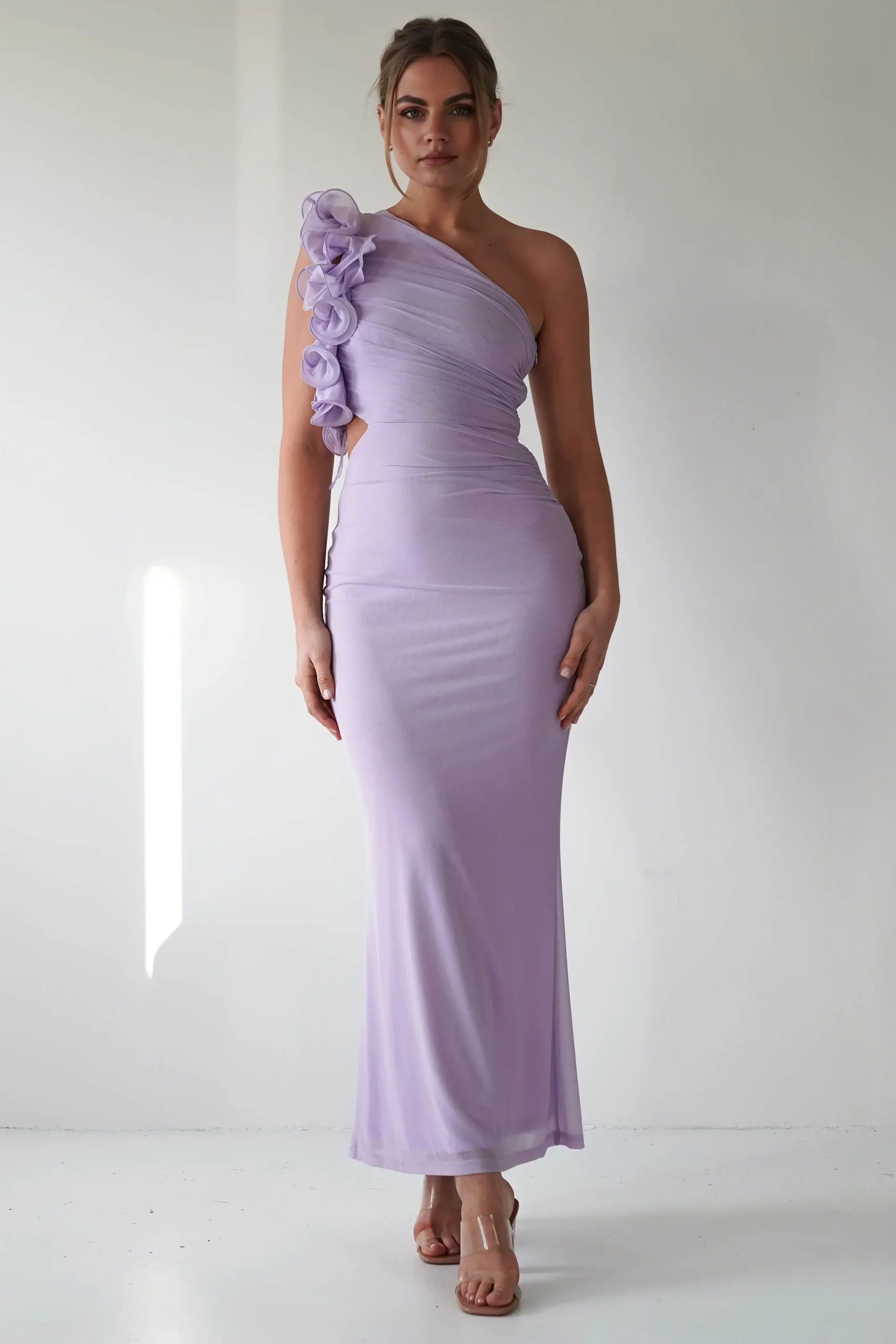 Online Sydney Bodycon Maxi Dress | Lilac Lange Kleider|Maxikleider