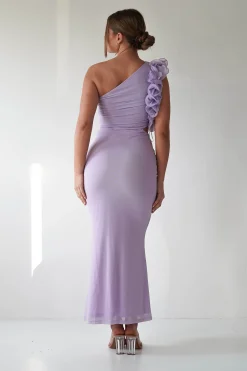 Online Sydney Bodycon Maxi Dress | Lilac Lange Kleider|Maxikleider