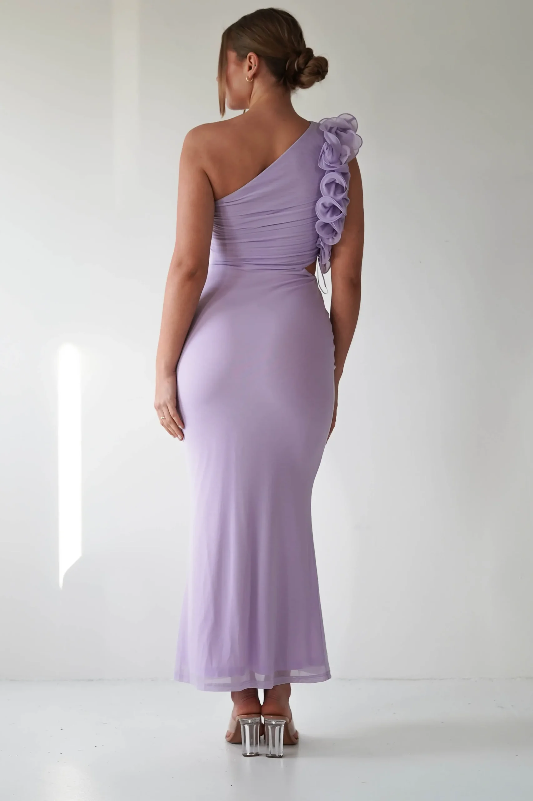 Online Sydney Bodycon Maxi Dress | Lilac Lange Kleider|Maxikleider
